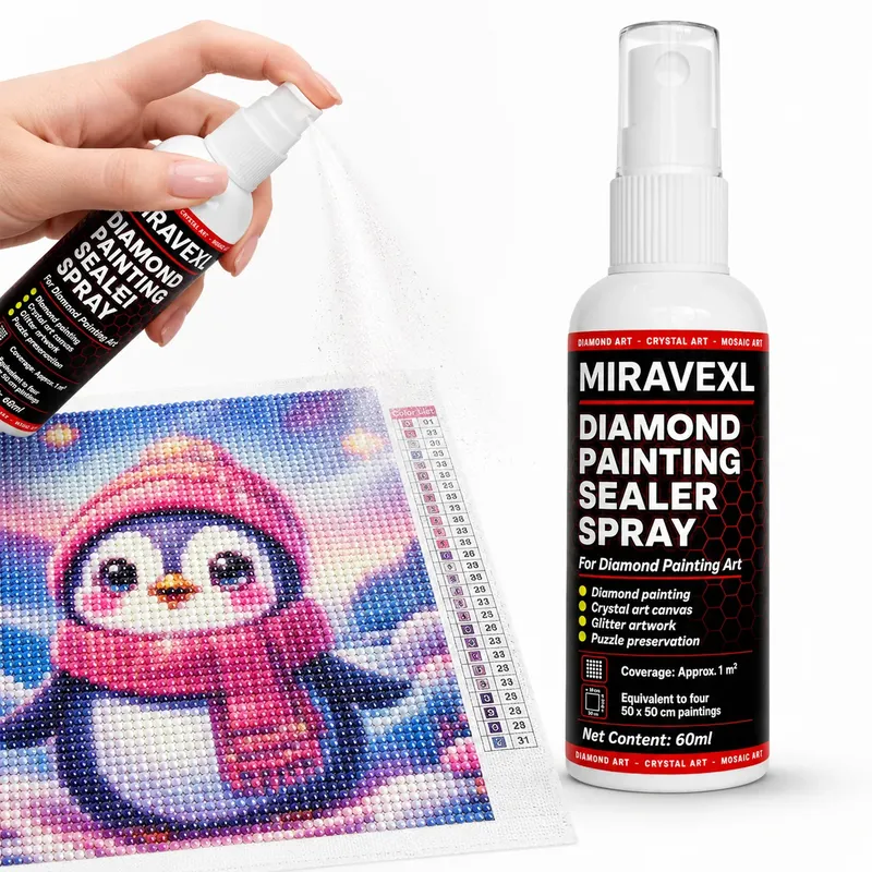 Diamantmalerei Versiegelungsspray schnelltrocknend ohne Pinsel