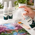 Diamantmalerei Versiegelungsspray Set 1 bis 4 Sets mit Pinsel – 2