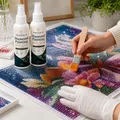 Diamantmalerei Versiegelungsspray Set 1 bis 4 Sets mit Pinsel – 3