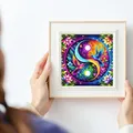 Diamantmalerei Vogel Blume Tier Kunst Wanddekoration – 3