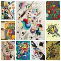 Diamantmalerei Wassily Kandinsky Abstrakt Kreuzstich – 1