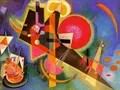 Diamantmalerei Wassily Kandinsky Abstrakt Kreuzstich – Farbe B17