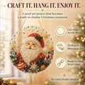 Diamantmalerei Weihnachtsanhänger 20 cm rund oder eckig – 5