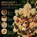 Diamantmalerei Weihnachtsanhänger 6 oder 12 Stück – 4
