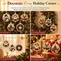 Diamantmalerei Weihnachtsanhänger 6 oder 12 Stück – 5