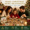 Diamantmalerei Weihnachtsanhänger 6 oder 12 Stück – 6