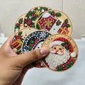 Diamantmalerei Weihnachtsanhänger 6 Stück im Set – 4