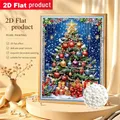 Diamantmalerei Weihnachtsbaum 30 cm rund oder eckig – 2