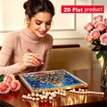 Diamantmalerei Weihnachtsbaum 30 cm rund oder eckig – 5