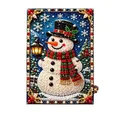 Diamantmalerei Weihnachtsdekor 20 cm rund oder eckig – 6