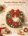 Diamantmalerei Weihnachtsdekor Bastelset mit Strasssteinen – 4