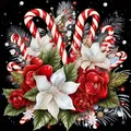 Diamantmalerei Weihnachtsglocke 40 bis 60 cm Harz oder Acryl – Farbe 120 Colors-BQ BY-16