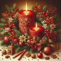 Diamantmalerei Weihnachtsglocke 40 bis 60 cm Harz oder Acryl – Farbe 120 Colors-BQ BY-2