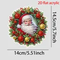 Diamantmalerei Weihnachtskranz 20 bis 60 cm Acryl Anhänger – 6