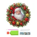 Diamantmalerei Weihnachtskranz 20 bis 60 cm Acryl Anhänger – Farbe Other