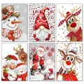 Diamantmalerei Weihnachtsmotiv 20 x 30 bis 30 x 40 cm rund/eckig – 1