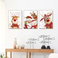 Diamantmalerei Weihnachtsmotiv 20 x 30 bis 30 x 40 cm rund/eckig – 2