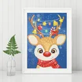 Diamantmalerei Weihnachtsmotiv 20 x 30 bis 30 x 40 cm rund/eckig – 3
