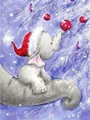 Diamantmalerei Weihnachtsmotiv 20 x 30 bis 30 x 40 cm rund/eckig – Farbe VET0495