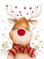Diamantmalerei Weihnachtsmotiv 20 x 30 bis 30 x 40 cm rund/eckig – Farbe VET0505