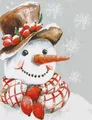 Diamantmalerei Weihnachtsmotiv 20 x 30 bis 30 x 40 cm rund/eckig – Farbe VET0491