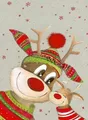 Diamantmalerei Weihnachtsmotiv 20 x 30 bis 30 x 40 cm rund/eckig – Farbe VET0494