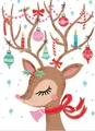 Diamantmalerei Weihnachtsmotiv 20 x 30 bis 30 x 40 cm rund/eckig – Farbe VET0500