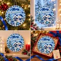 Diamantmalerei Weihnachtsornament Kranz 20 bis 25 cm – 6