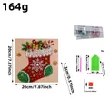 Diamantmalerei Weihnachtsstrumpf Ornament DIY – 1
