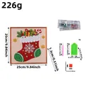 Diamantmalerei Weihnachtsstrumpf Ornament DIY – 2