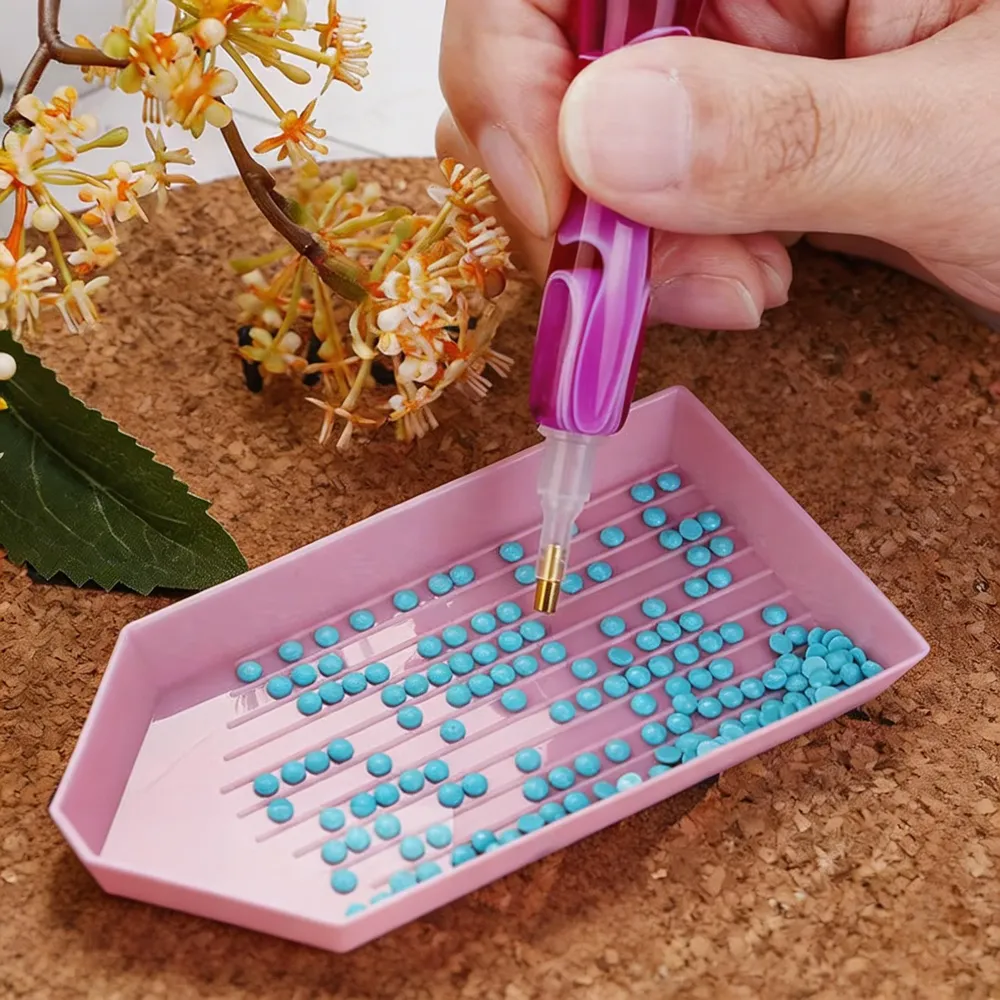 Diamantmalerei Werkzeugset mit Aufbewahrungsbox und MultiPlacer