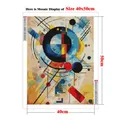 Diamantmalerei Western Abstraktion Wassily Kandinsky 20x25cm bis 45x60cm – 2