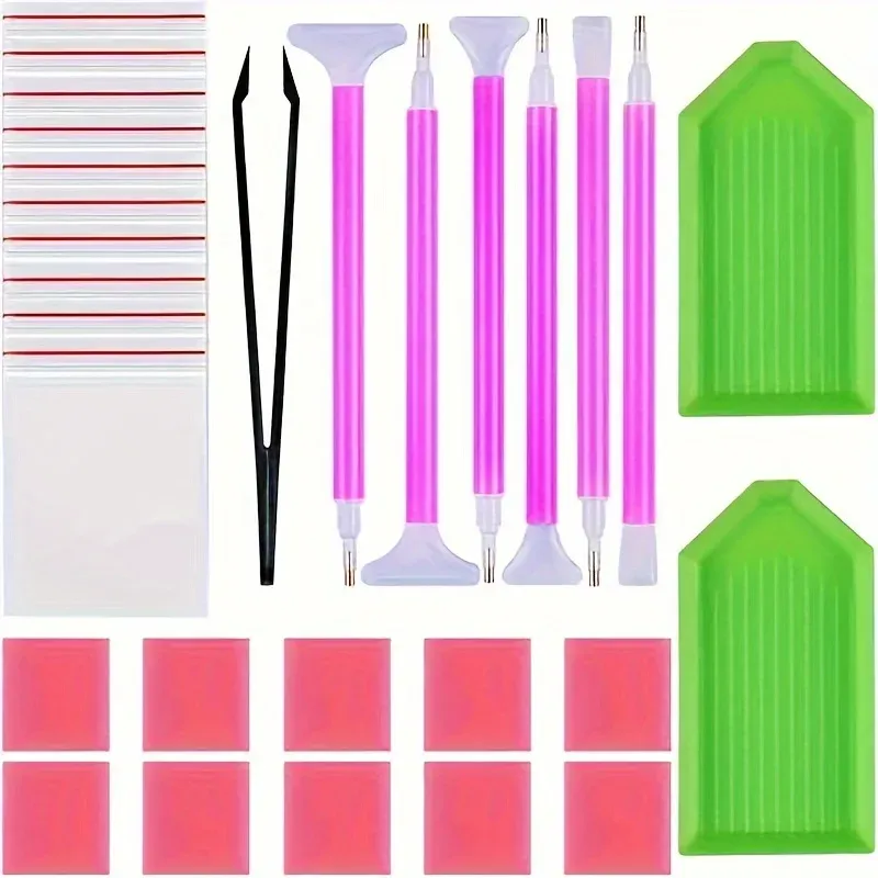 Diamantmalerei Zubehör Set 29 Teile