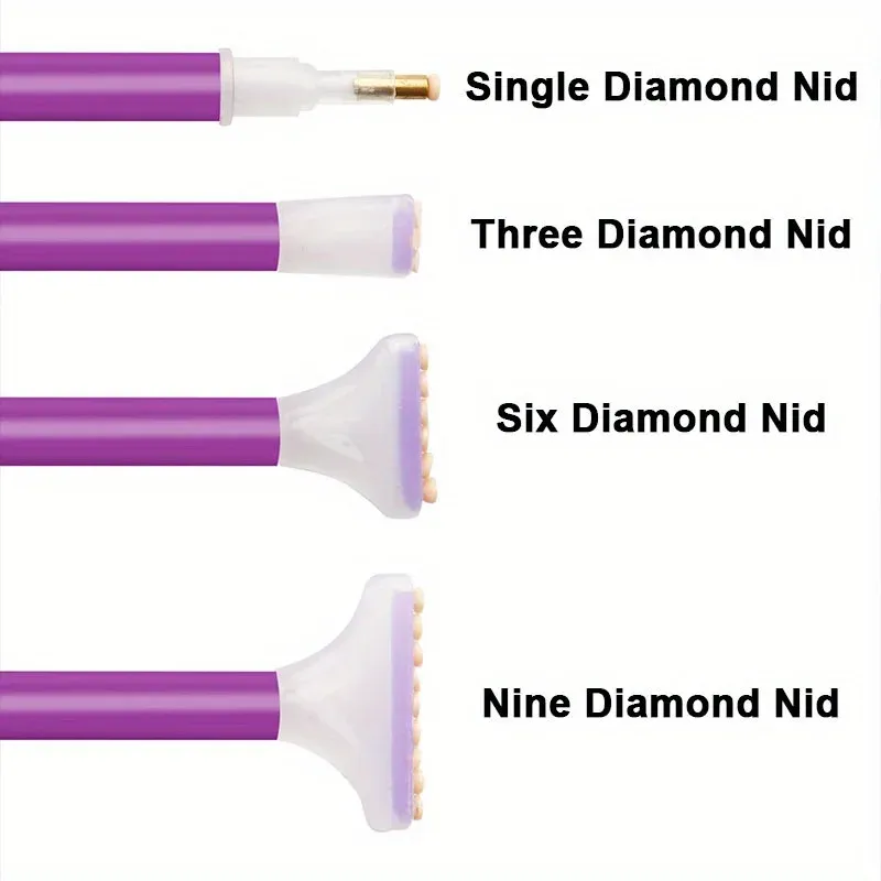 Diamantmalerei Zubehör Set 29 Teile mit Stift und Pinzette