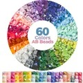 Diamantperlen Harz 60 Farben quadratisch 2,5 mm – 1
