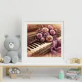 Diamantstickerei Klavier Musikinstrument 20x20cm bis 50x50cm – 3