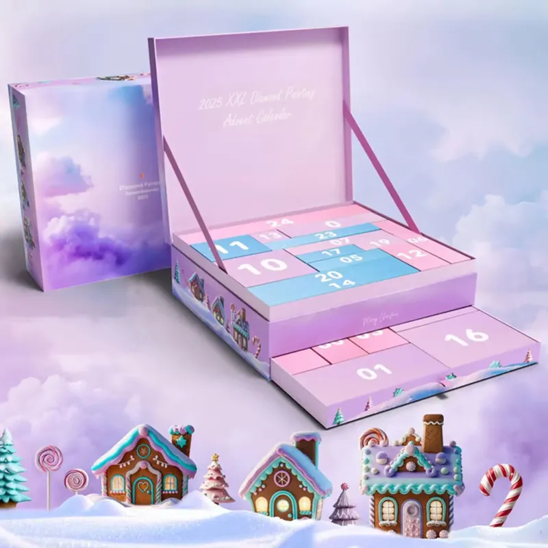 Diamond Painting Adventskalender 24 Tage Bastelset Weihnachtsgeschenk