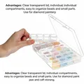 Diamond Painting Aufbewahrung 10 Sets mit 28 Fächern für Zubehör – 6