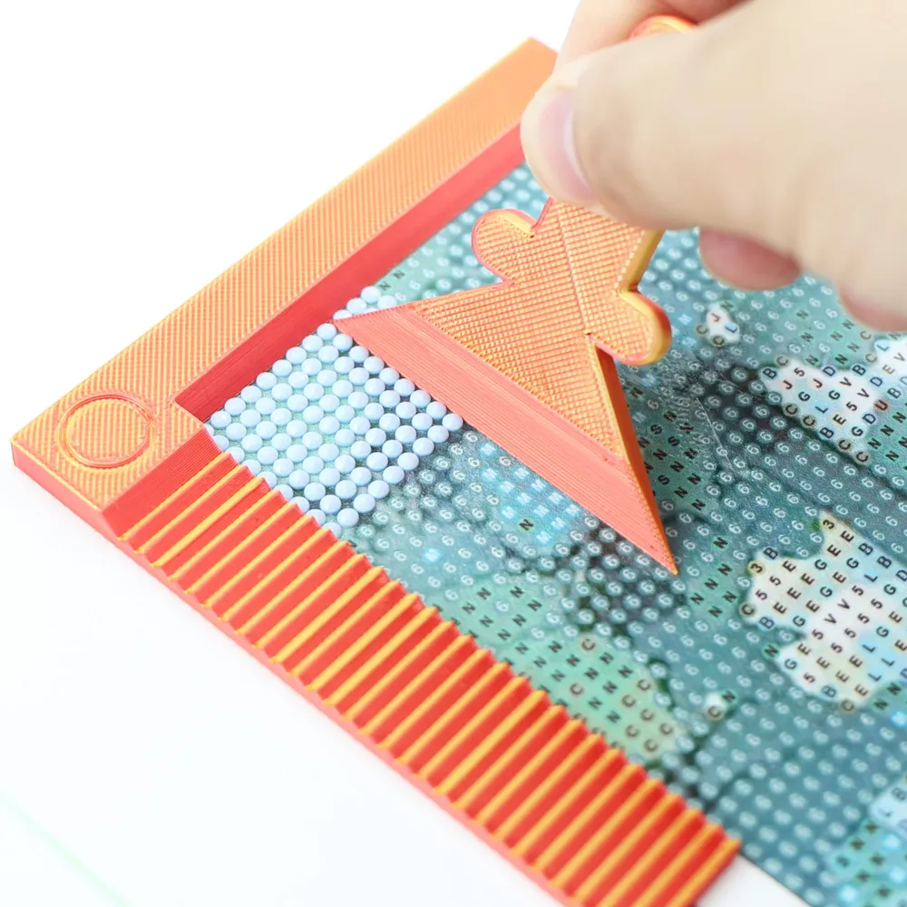 Diamond Painting Ausrichtungswerkzeug Set mit Lineal