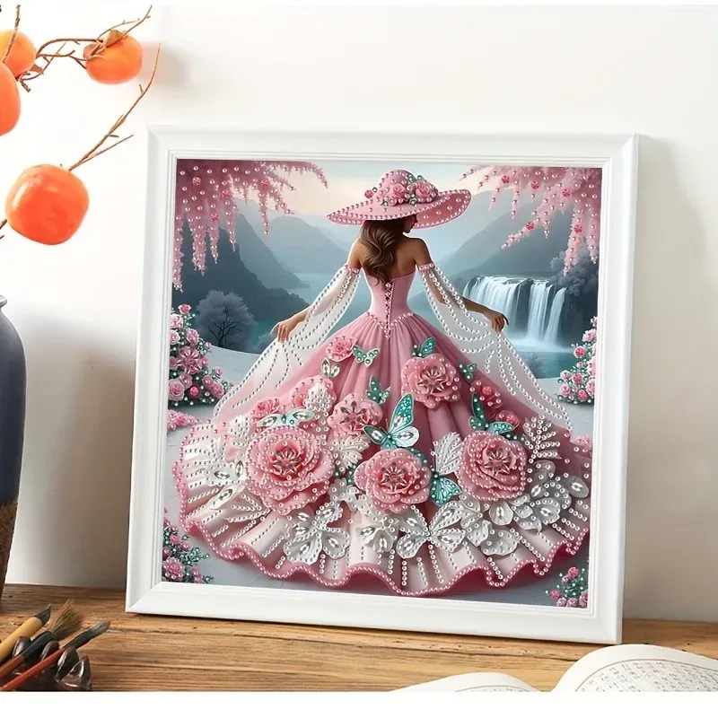 Diamond Painting Beauty Muster teilweise spezielle Form Kristall Strass