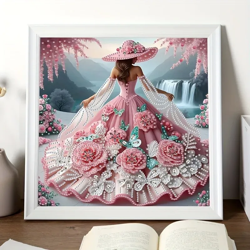 Diamond Painting Beauty Muster teilweise spezielle Form Kristall Strass