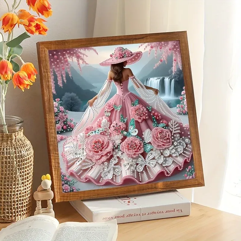 Diamond Painting Beauty Muster teilweise spezielle Form Kristall Strass