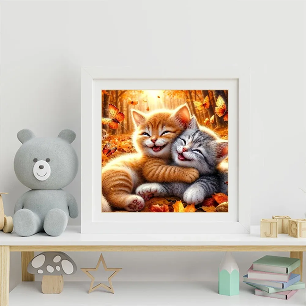 Diamond Painting Katze Tier Mosaik Acryl Bastelbedarf Heimdekoration