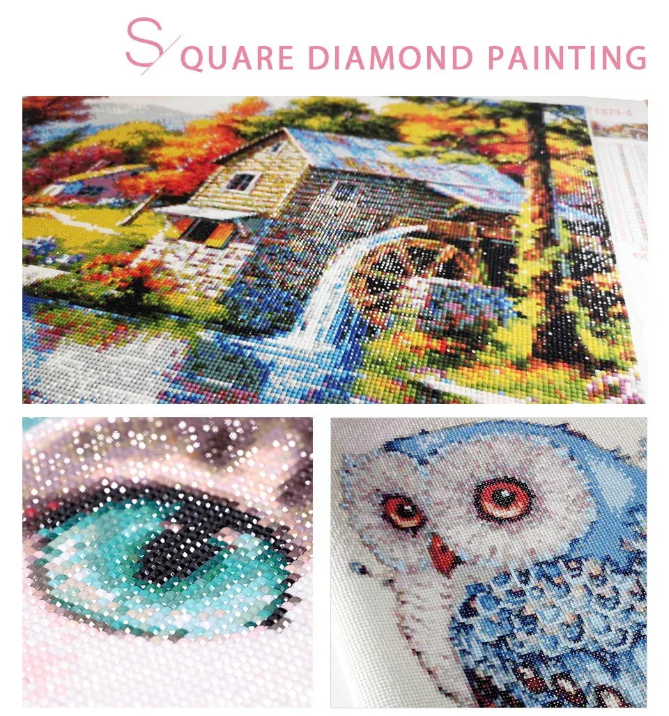 Diamond Painting Lotus Blume Fantasy Mosaik Strass Wanddekoration