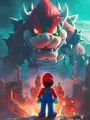 Diamond Painting Mario Bros Mosaik handgefertigt rund oder quadratisch – Farbe A22