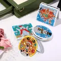 Diamond Painting Set kleiner Spiegel Weihnachtsmuster PU Leder Geschenk – 3
