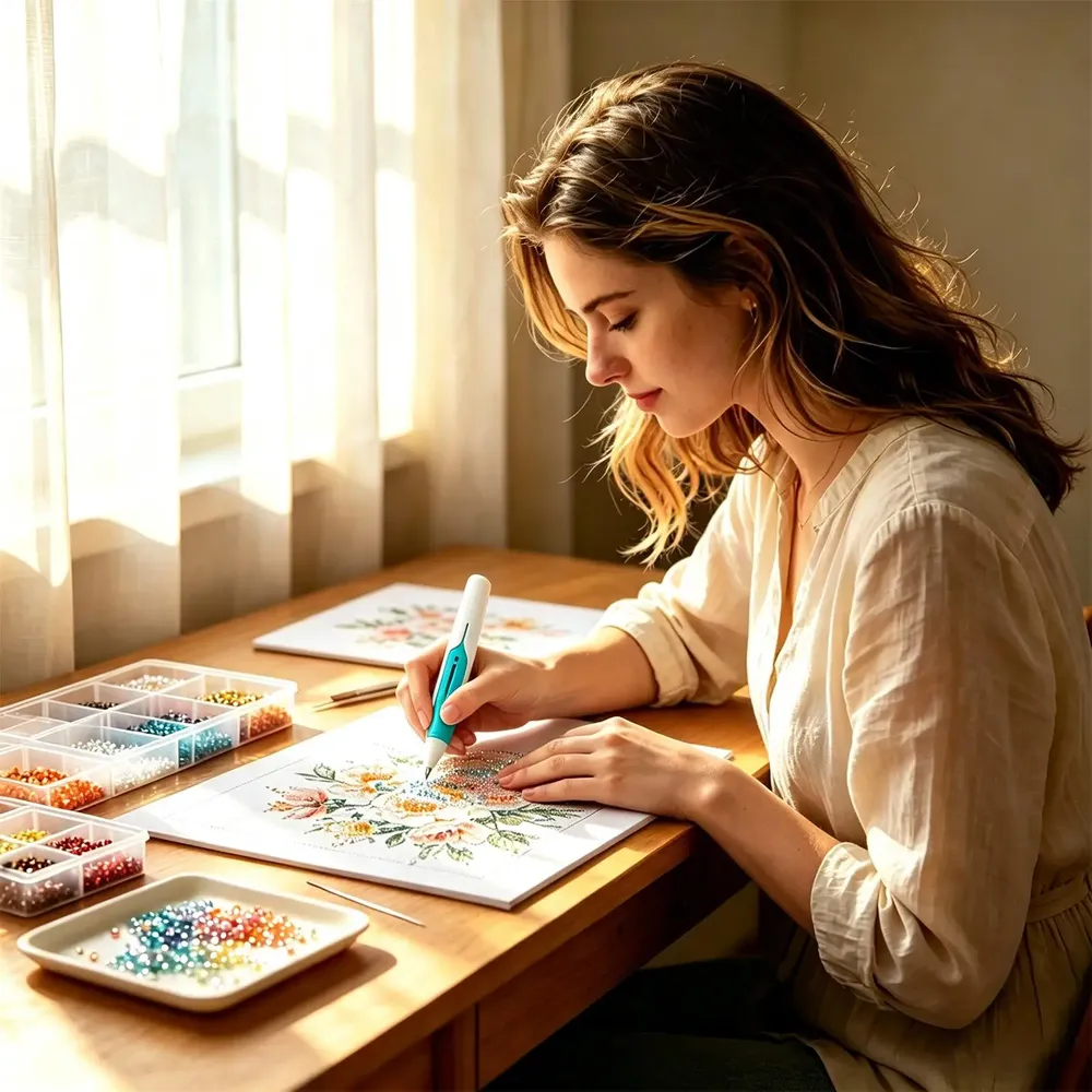 Diamond Painting Stift automatischer Perlenspender