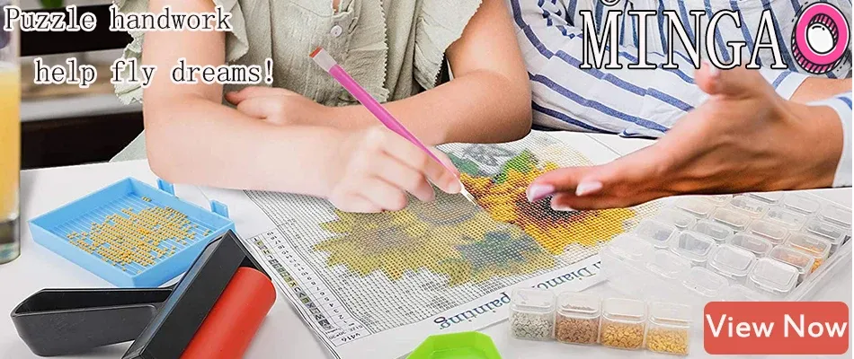 Diamond Painting Stift Kit Set mit Kleber Ton
