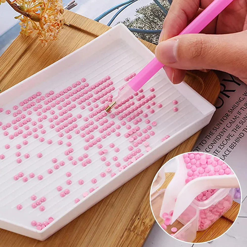 Diamond Painting Stift Kit Set mit Kleber Ton