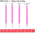 Diamond Painting Stift Kit Set mit Kleber Ton – Farbe set 1